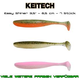 Keitech Easy Shiner 3,5“ - 8,5 cm Gummifische für Barsch, Zander