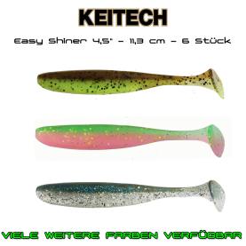 Keitech Easy Shiner 4,5“ - 11,3 cm Gummifische für Hecht, Zander, Barsch