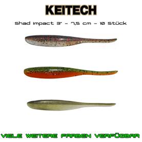 Keitech Shad Impact 3“ - 7,5 cm - Pintail Gummiköder