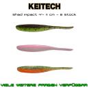 Keitech Shad Impact 4&ldquo; - 11 cm Pintail Gummifisch