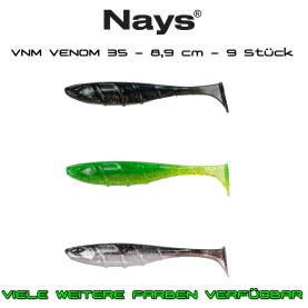 Nays VNM 35 - 8,9 cm Venom Gummifische für Barsch, Zander