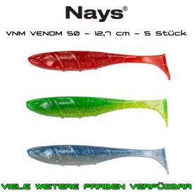 Nays VNM 50 - 12,7 cm Venom Gummifisch für Hecht, Zander