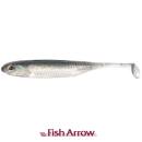 Fish Arrow Flash J Shad 4" Neon Green Silver