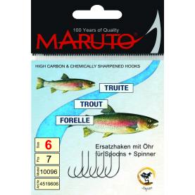 Maruto Einzelhaken für Forellen-Spoons und -Spinner