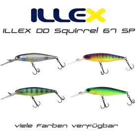 ILLEX DD SQUIRREL 67 SP Wobbler