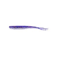 klar silber Glitter / violett-electric blue Glitter